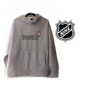 CCM NHL official Devils Hoodie Grey Size L